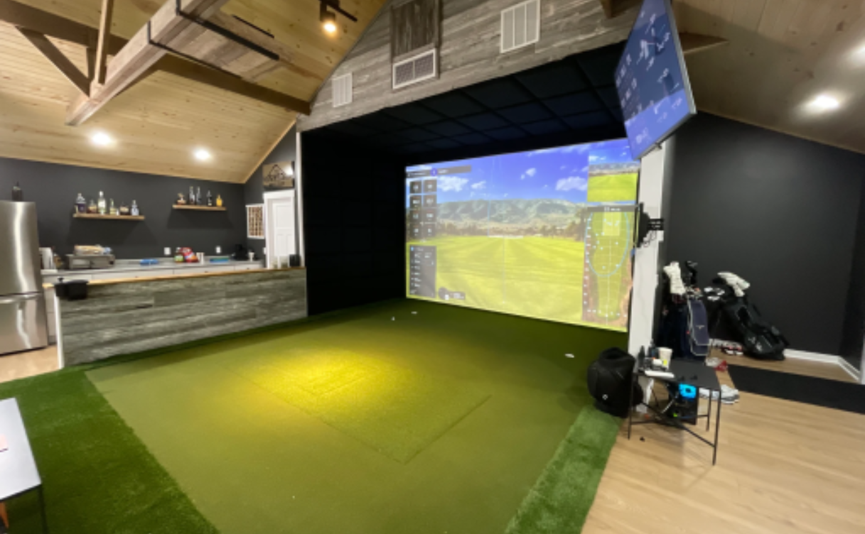 Make Your Home Golf Course with Carl’s Place Built-In Golf Room Kit